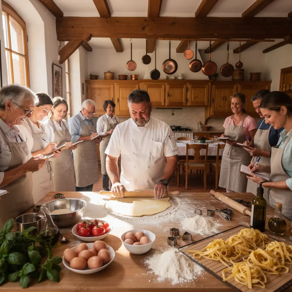 Ein festlich gedeckter Tisch mit internationalen Gerichten, die die Vielfalt der WeltkГјche prГ¤sentieren.